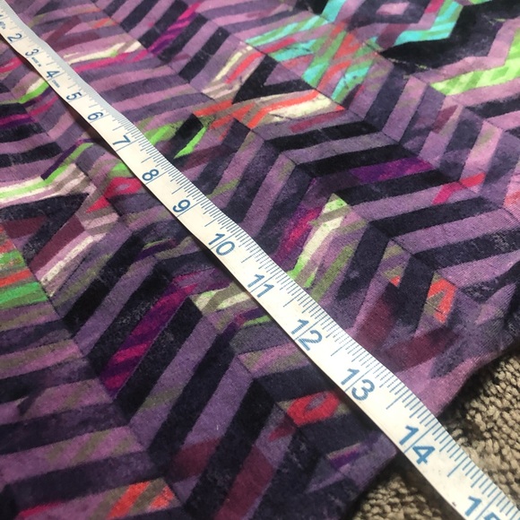 Purple Cotton/Spandex Print Body-con Dress - Picture 6 of 10